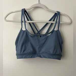 Lululemon energy bra - energy crescent bra - blue - size 8